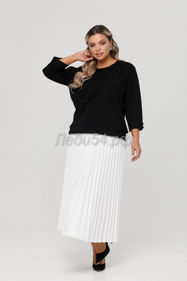 Пуловер [Арт. 048-41-02] чёрный